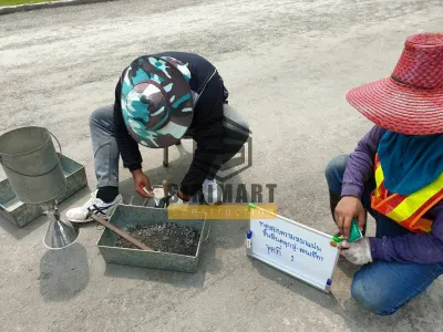 งานลอกพื้นเดิมลู่วิ่ง  พร้อมลาดยางมะตอย — ภาพที่ 8