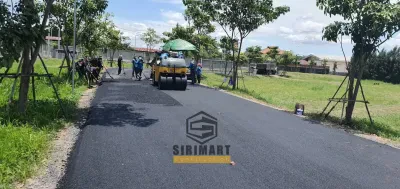 งานลาดยางมะตอยทางเข้าบ้าน — ภาพที่ 7