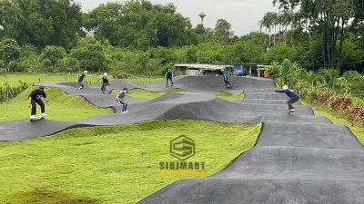 สนามสเก็ตบอร์ด และสนามจักรยาน สนามคุณหญิง8หนึ่ง — ภาพที่ 1