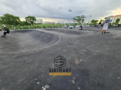 ทำสนามจักรยาน สนามสเก็ตบอร์ด และสนามกีฬา — ภาพที่ 4
