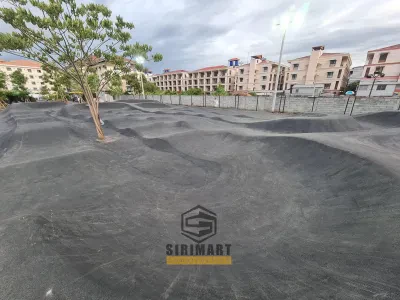 ทำสนามจักรยาน สนามสเก็ตบอร์ด และสนามกีฬา — ภาพที่ 7