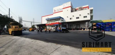 งานทำพื้นหินคลุก ห้องเย็นไทยโยโกเร — ภาพที่ 3