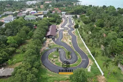 งานลาดยางมะตอยสนามโกคาร์ท เกาะสมุย — ภาพที่ 4